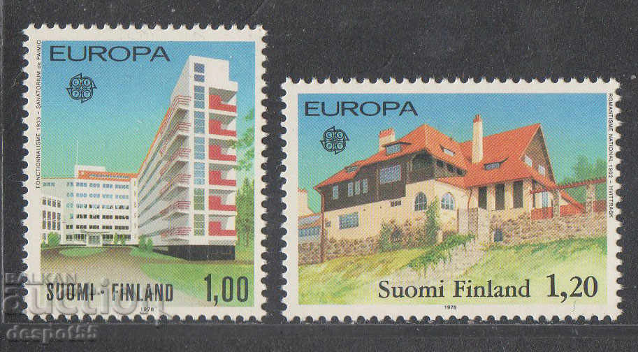 1978. Finlanda. Europa - Monumente.