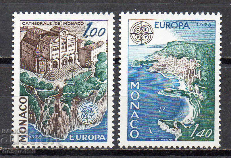 1978. Μονακό. Ευρώπη - Τοπία.
