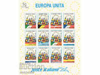 1993. Italy. United Europe. Block sheet