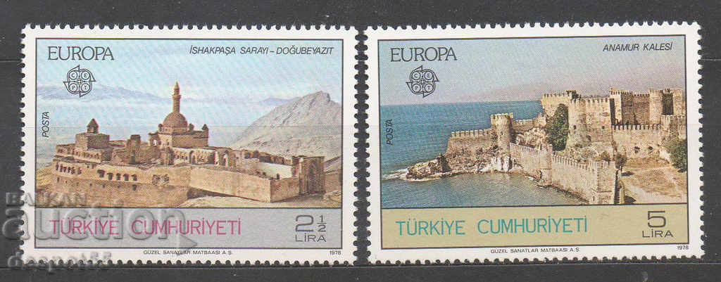 1978. Τουρκία. Ευρώπη - Μνημεία.