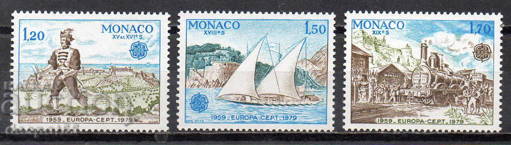 1979. Monaco. Europa - E-mail și telecomunicații.
