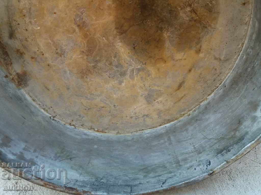 Auction REVIVAL HUGE WROUGHT PAN FOR LAMB, LUTENITSA, KURBANI Auction REVIVAL HUGE WROUGHT PAN FOR LAMB, LUTENITSA, KURBANI