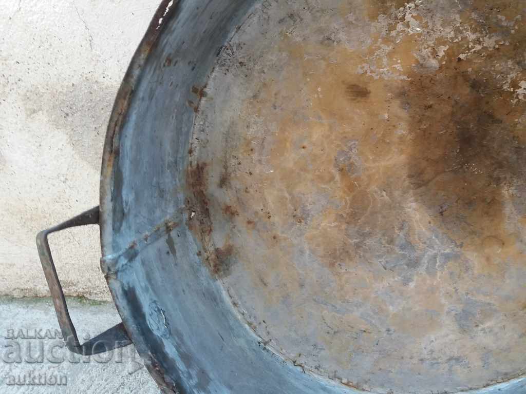 Delivery of REVIVAL HUGE WROUGHT PAN FOR LAMB, LUTENITSA, KURBANI Delivery of REVIVAL HUGE WROUGHT PAN FOR LAMB, LUTENITSA, KURBANI