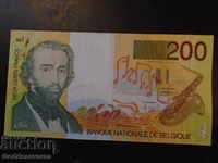 Βέλγιο 200 Francs 1995 Επιλογή 148 Ref 4794