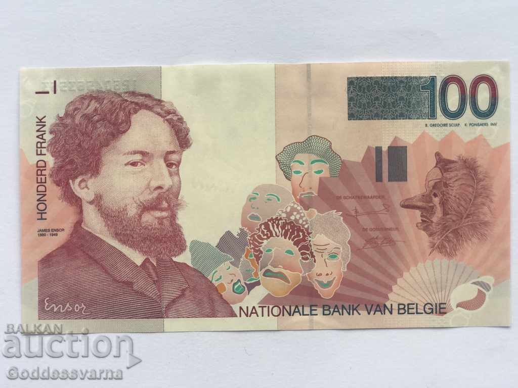 Βέλγιο 100 φράγκα 1995 Επιλογή 147 Ref 3563
