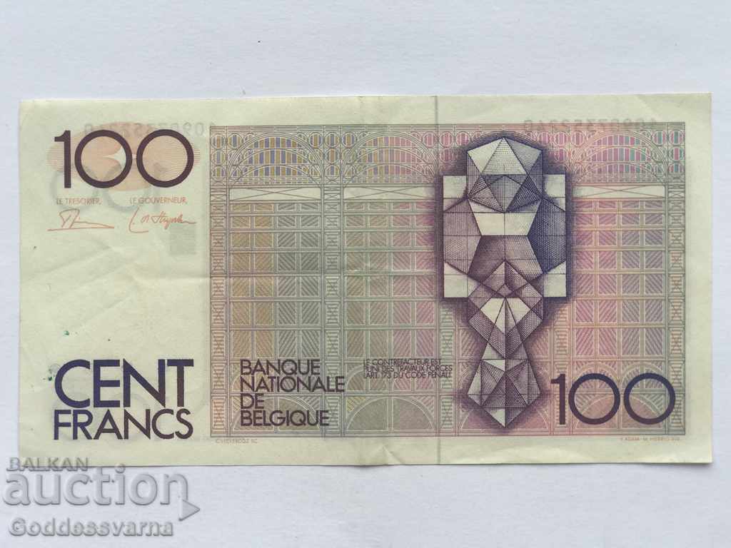 Belgium 100 Francs 1982-94 P142 Ref 2240 with price 20.00 BGN | € 10.23 Belgium 100 Francs 1982-94 P142 Ref 2240 with price 20.00 BGN | € 10.23