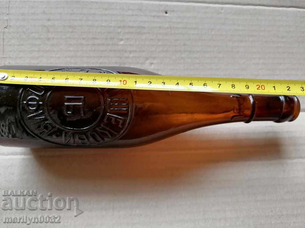 Beer bottle Porshekov Brothers beer bottle with stopper 0.4ml - 7 Beer bottle Porshekov Brothers beer bottle with stopper 0.4ml - 7