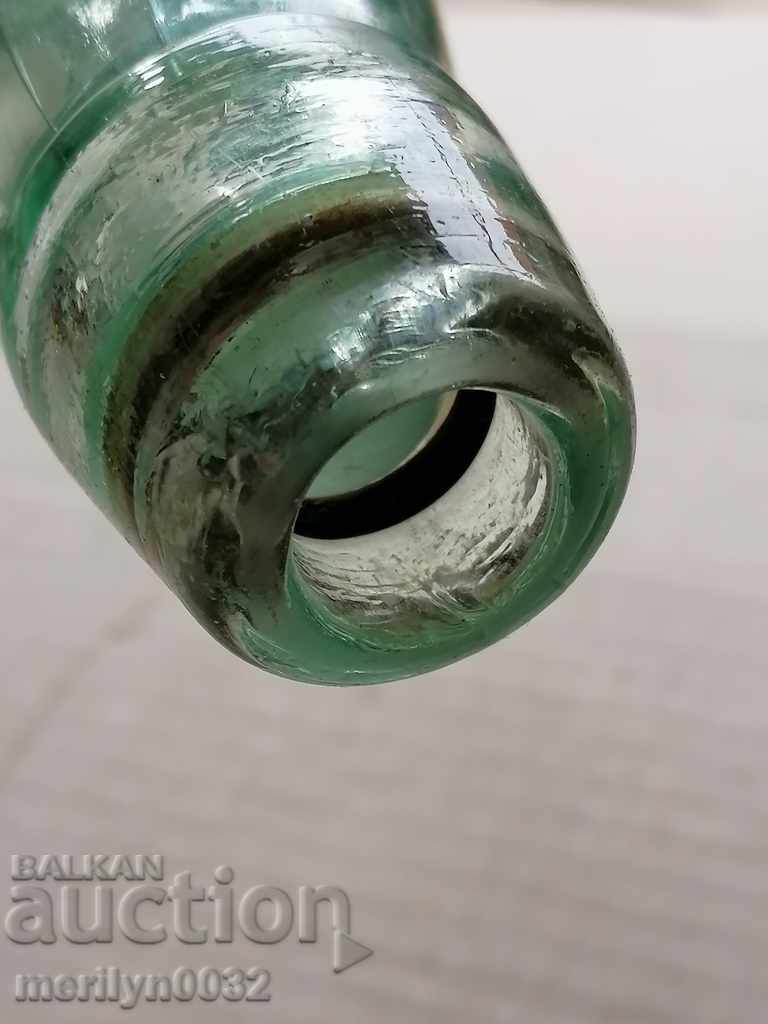 Old lemonade bottle with a ball, rare bottle - 7 Old lemonade bottle with a ball, rare bottle - 7