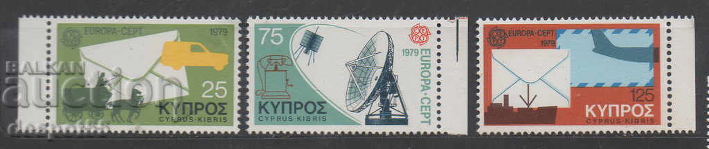 1979. Cipru. Europa - Poștă și telecomunicații.