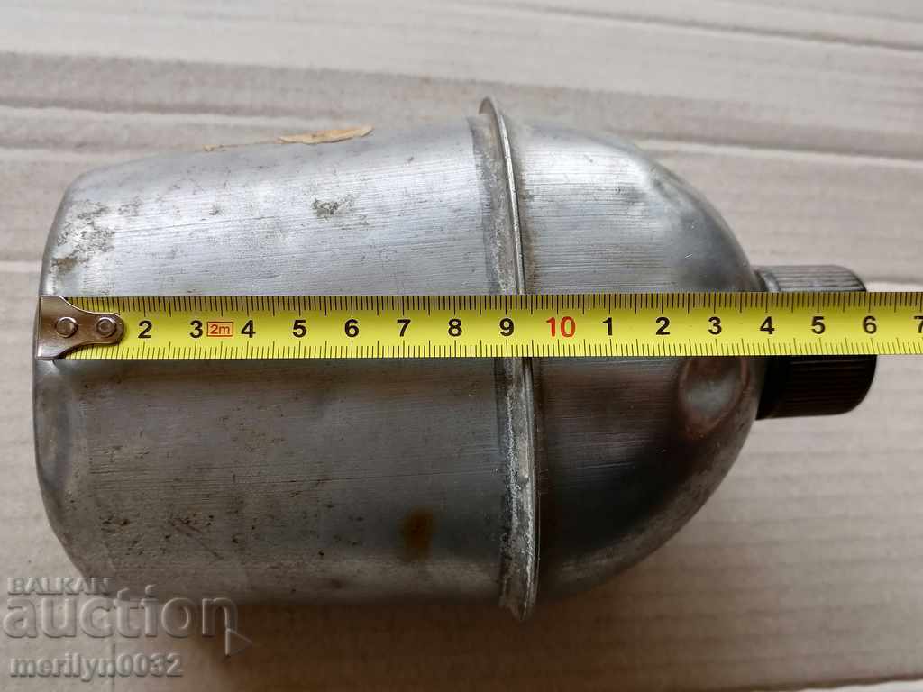 American flask from the landing in Normandy 1944 WWII - 6