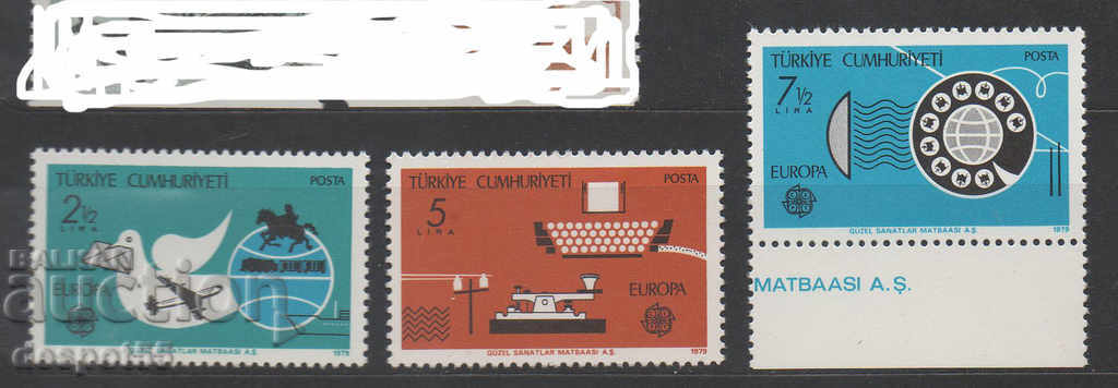 1979. Τουρκία. Ευρώπη - Ταχυδρομεία και τηλεπικοινωνίες.