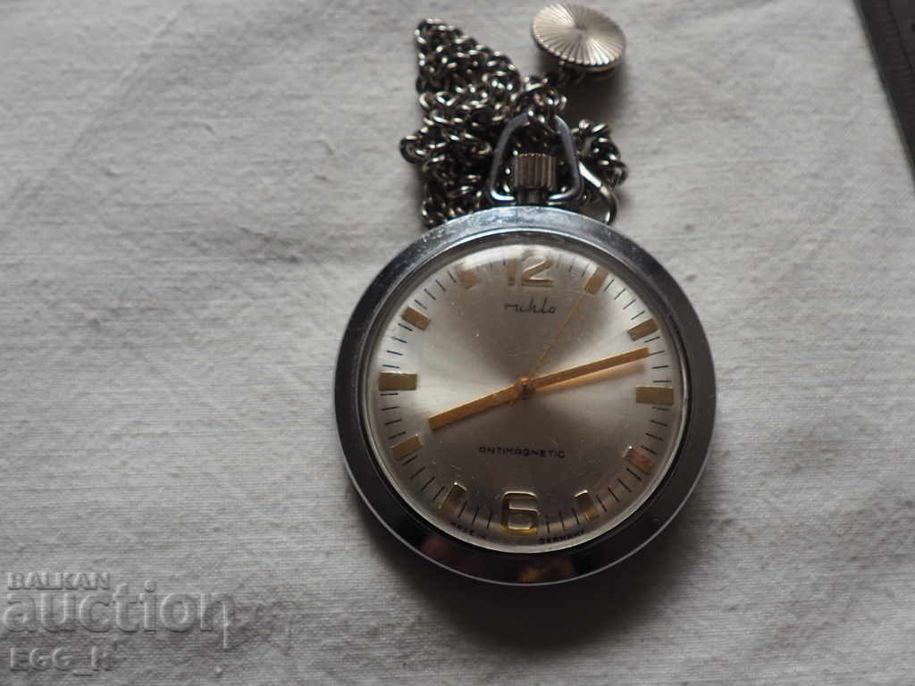 Livrarea Ruhla Pocket Watch Ruhla funcționează