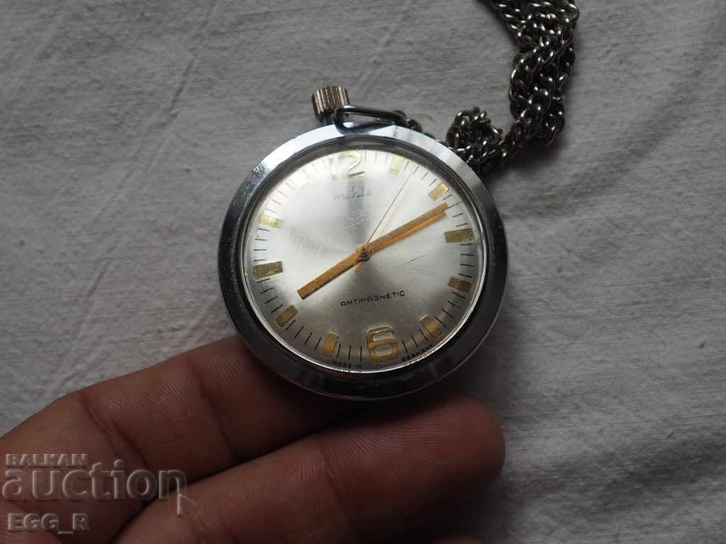 Ruhla Pocket Watch Ruhla funcționează - 6