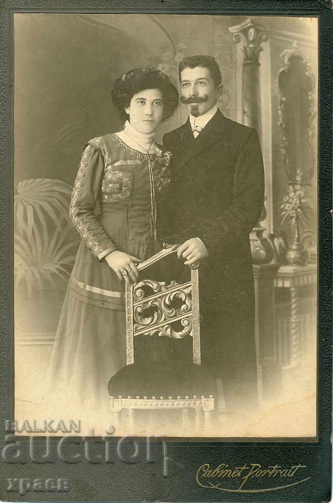 FOTOGRAFIE VECHE - CARTON - 0327