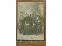 СТАРА ФОТОГРАФИЯ - КАРТОН - А.БРОНФЕН - ТЪРНОВО - 0425