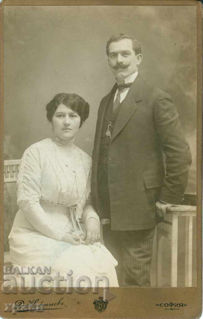 FOTOGRAFIE VECHE - CARTON - D.KREPIEV - SOFIA - 0493