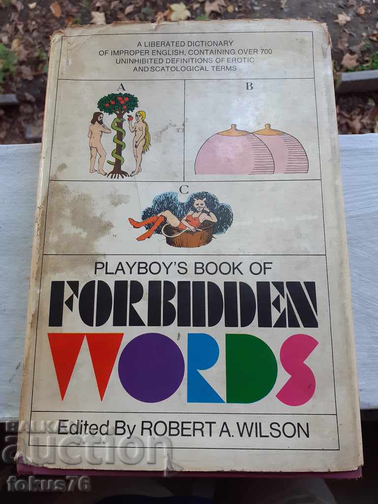 COLLECTOR'S BOOK * FORBIDDEN WORDS IN PLAYBOY *