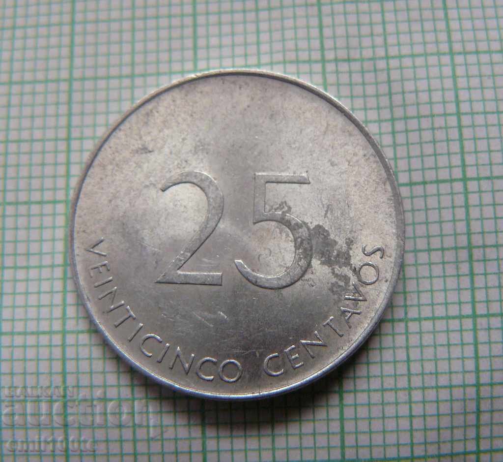 25 centavos 1988 Cuba - INTUR for foreign tourists
