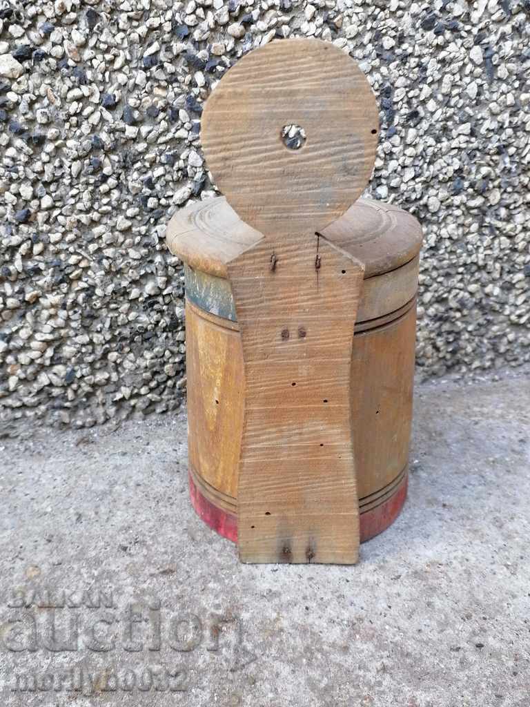The wood for spices, a wooden container, a primitive, a spoon with price 49.00 BGN | € 25.05