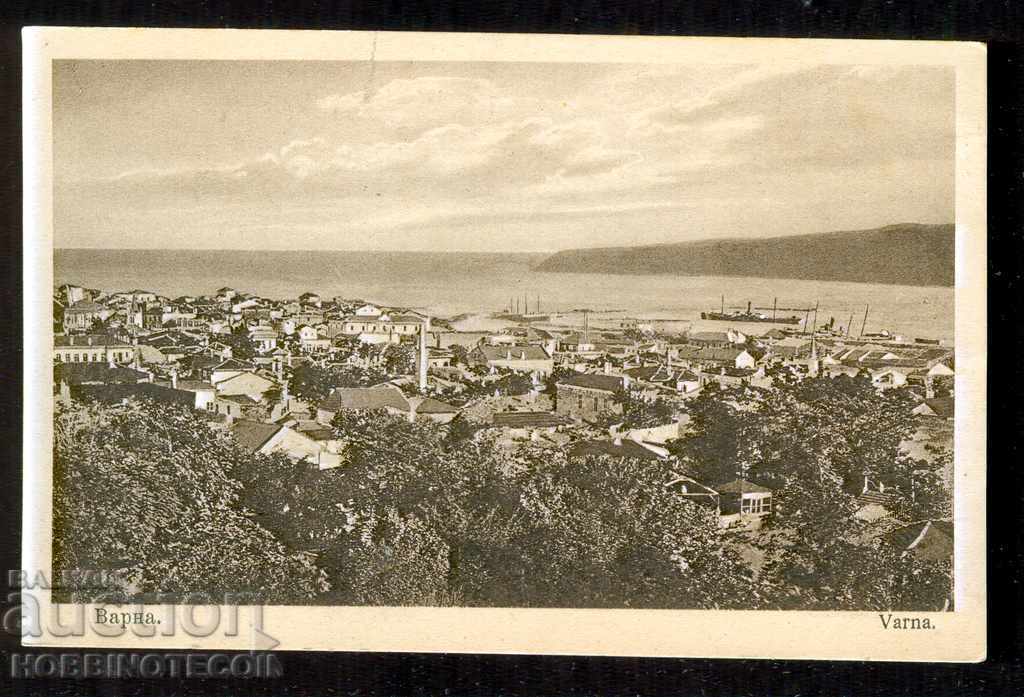 UNUSED POSTCARD VARNA THE SEA before 1915