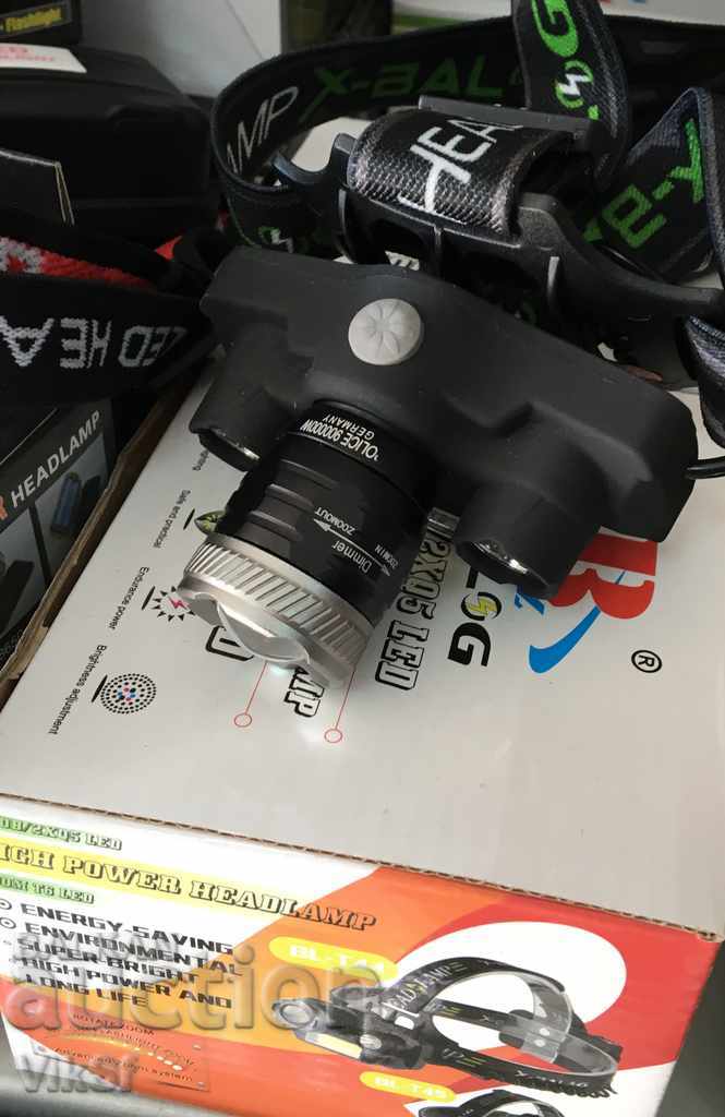 X-Balog BL-T44 headlamp With XM-L2 T6 and 2 Q5 and COB LEDs - 5 X-Balog BL-T44 headlamp With XM-L2 T6 and 2 Q5 and COB LEDs - 5