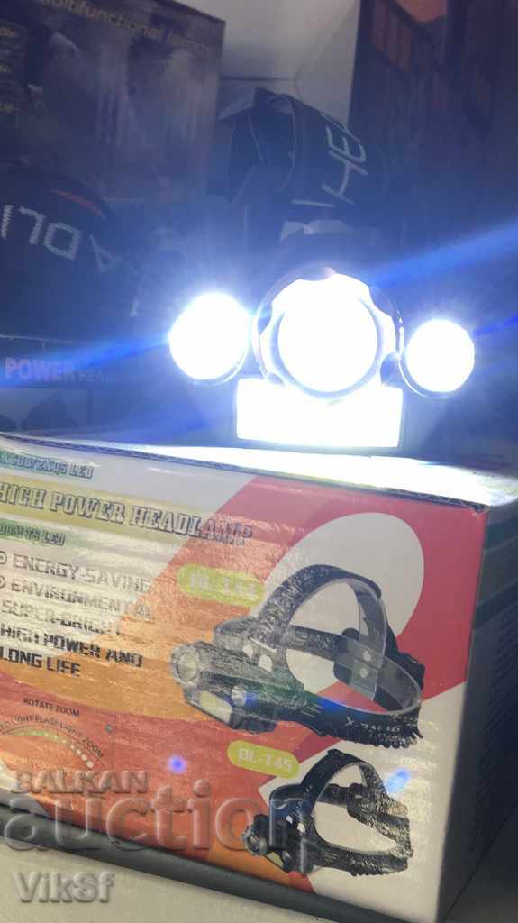 X-Balog BL-T44 headlamp With XM-L2 T6 and 2 Q5 and COB LEDs - 7 X-Balog BL-T44 headlamp With XM-L2 T6 and 2 Q5 and COB LEDs - 7