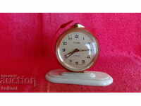 Old Clock Alarm Clock Slava SLAVA Globe Rocket