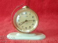 Ceas Vechi Ceas Deşteptător Slava SLAVA Globe Rocket