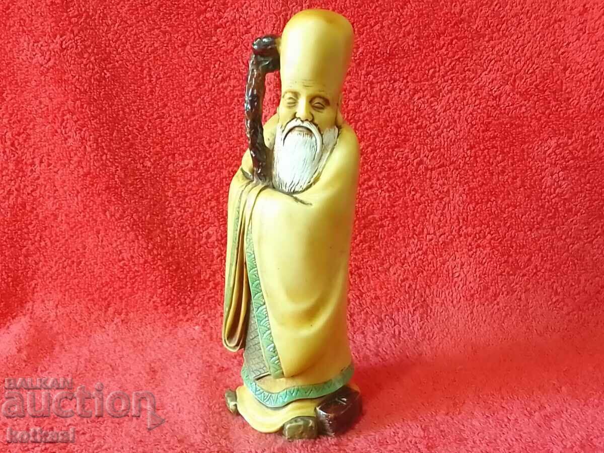 Παλιά φιγούρα των Θεών των Τριών Αστεριών Σάου Λάο Μακροζωίας Παλιά φιγούρα των Θεών των Τριών Αστεριών Σάου Λάο Μακροζωίας