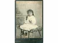 OLD PHOTOGRAPH - CARDBOARD - G.ABADZHIEV - SLIVEN - 0792