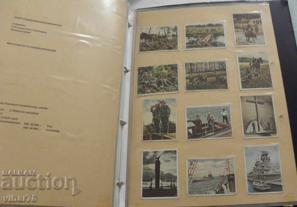 Delivery of GERMAN ALBUM WITH 242 SMALL COLLECTIBLES - PHOTO CARDS Delivery of GERMAN ALBUM WITH 242 SMALL COLLECTIBLES - PHOTO CARDS
