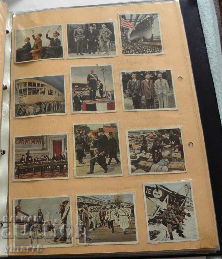 НЕМСКИ АЛБУМ С 242 бр.МАЛКИ КОЛЕКЦИОНЕРСКИ- СНИМКИ КАРТИЧКИ