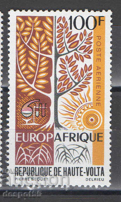 1969. Горна Волта. Европа - Африка. Сътрудничество.