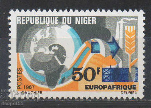 1967. Niger. Europa - Africa. Cooperare.