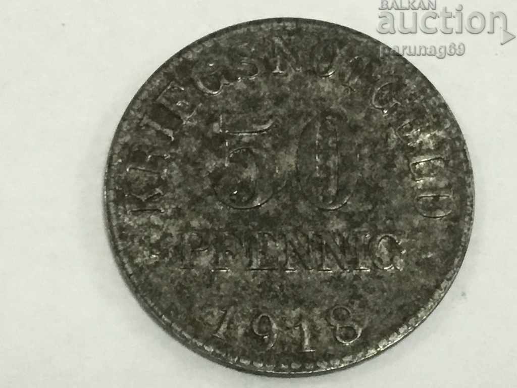 Germany Notgeld 50 pfennigs 1918 (BS.8)