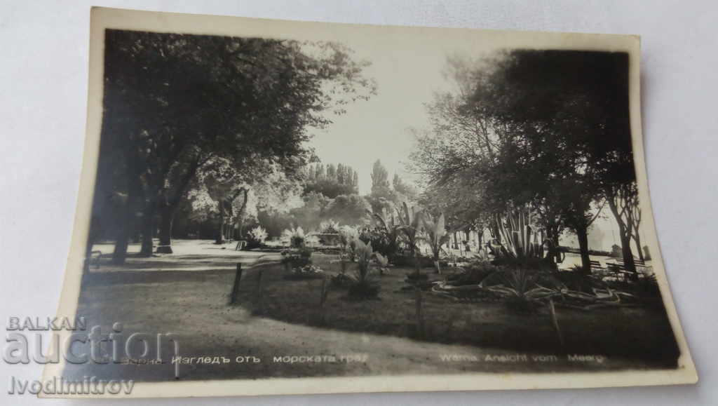 Καρτ ποστάλ Άποψη από τον θαλάσσιο κήπο 1946