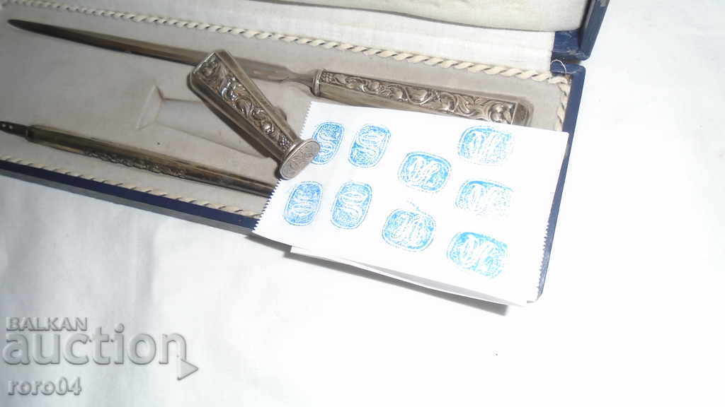TIMBRU PERSONAL - CUȚIT CU LITERE - PEN - 7