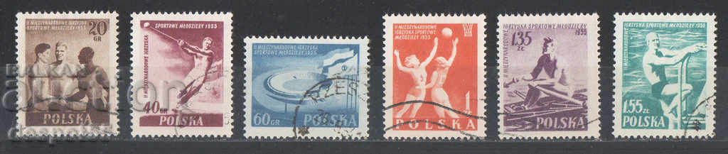 1955. Poland. International Youth Sports Festival.