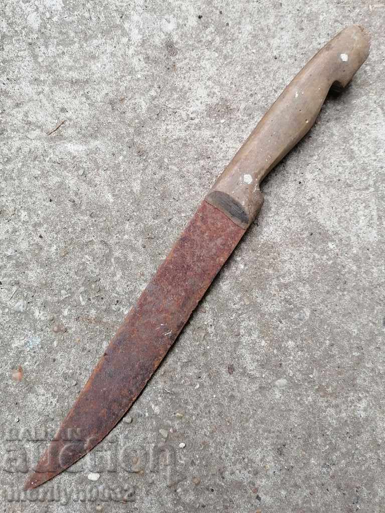 Old butcher knife forged blade with price 54.00 BGN | € 27.61 Old butcher knife forged blade with price 54.00 BGN | € 27.61