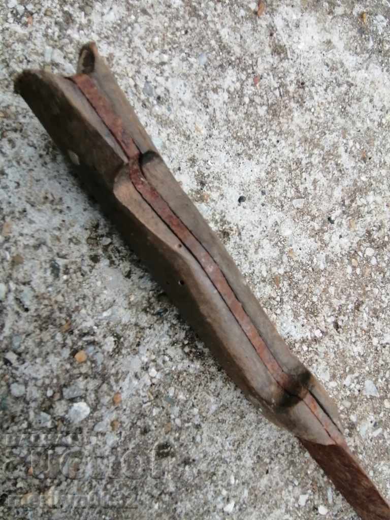 Old butcher knife forged blade - 6 Old butcher knife forged blade - 6