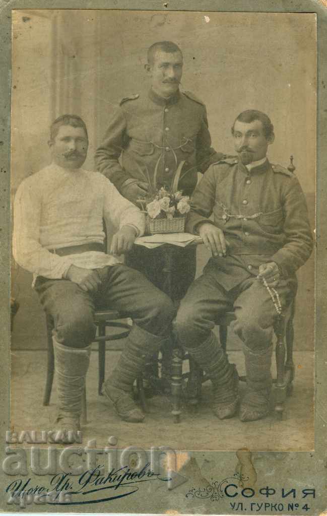 OLD PHOTOGRAPH - CARDBOARD - TSOCHO HR. FAKIROV – SOFIA - 0649 OLD PHOTOGRAPH - CARDBOARD - TSOCHO HR. FAKIROV – SOFIA - 0649