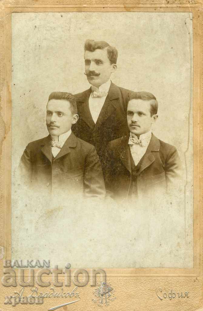 FOTO VECHE - CARTON - A. VLADIKOV - SOFIA - 0726