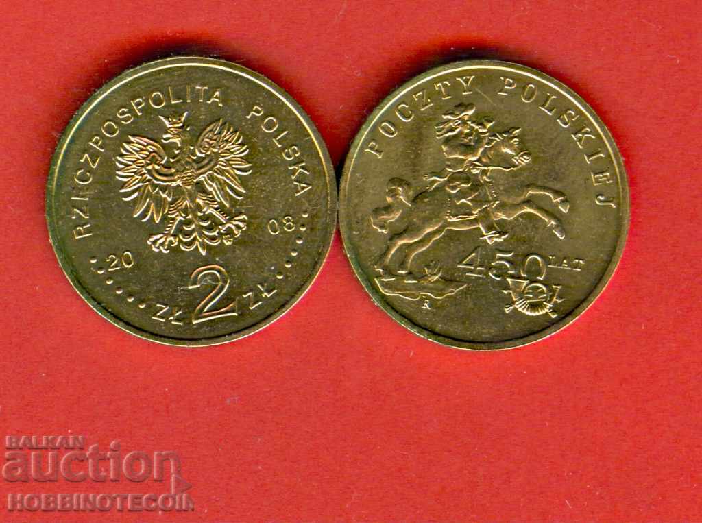 POLAND 2 Zł KNIGHT - issue 2008 NEW UNC POLAND 2 Zł KNIGHT - issue 2008 NEW UNC