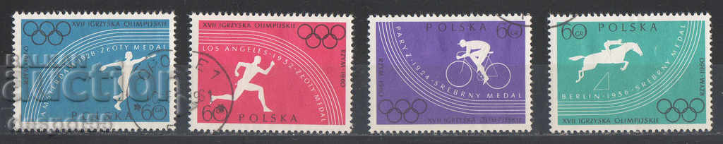 1960. Polonia. Jocurile Olimpice de vară, Roma-Italia.