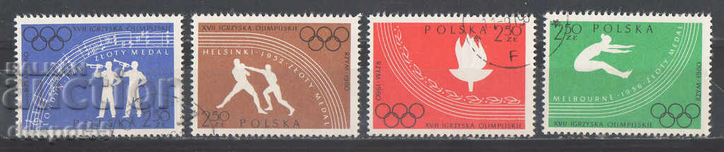 1960. Poland. Summer Olympics, Rome-Italy.