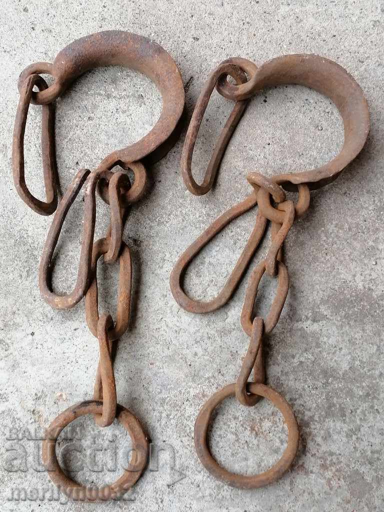 Delivery of Hand-forged shackles, fetters, manacles, handcuffs Delivery of Hand-forged shackles, fetters, manacles, handcuffs