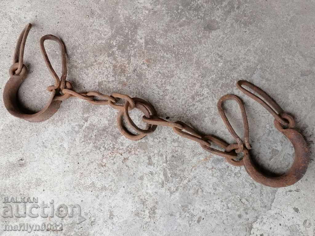 Hand-forged shackles, fetters, manacles, handcuffs Hand-forged shackles, fetters, manacles, handcuffs