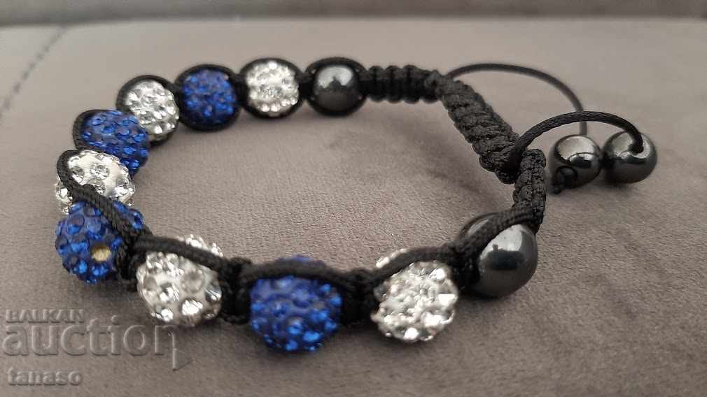 Auction Bracelet, cord, colorful beads Auction Bracelet, cord, colorful beads