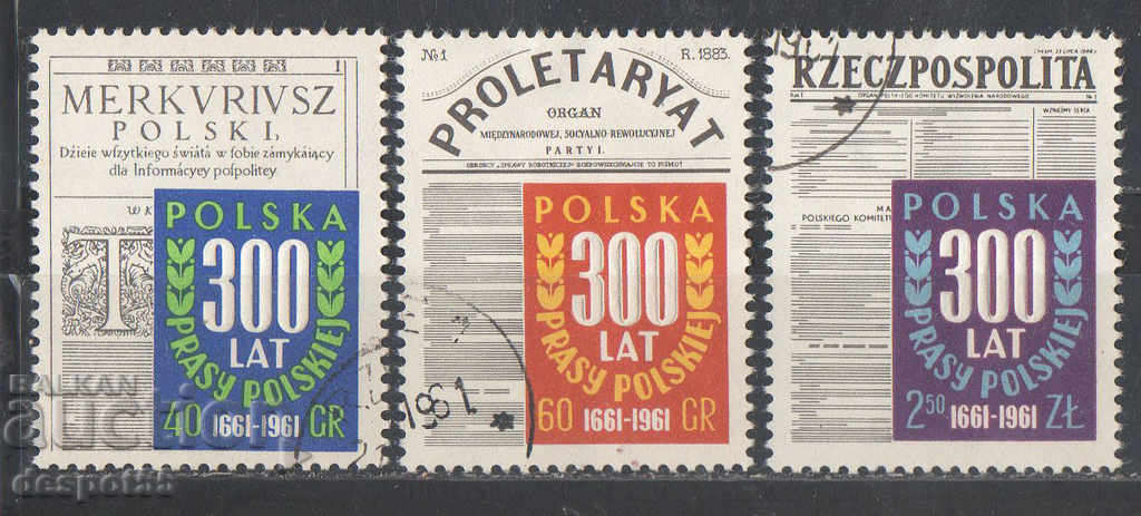 1961. Poland. The Polish press.