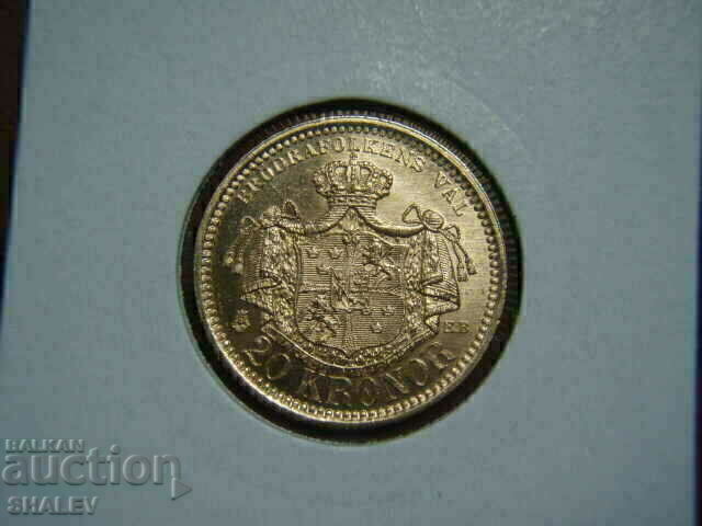 Auction  20 Kronor 1890 Sweden - AU/Unc (Gold)